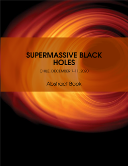 Supermassive Black Holes Chile, December 7-11, 2020