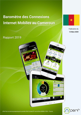 Baromètre Des Connexions Internet Mobiles Au Cameroun