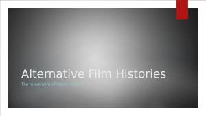 Alternative Film Histories the Movement of Black Cinema Emancipation Proclamation 1983