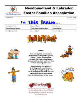 Newfoundland & Labrador Foster Families Association