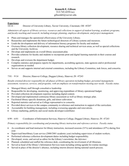 Resume/CV Opens in a New Window