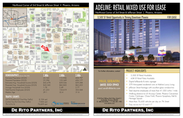 Adeline: Retail Mixed Use for Lease
