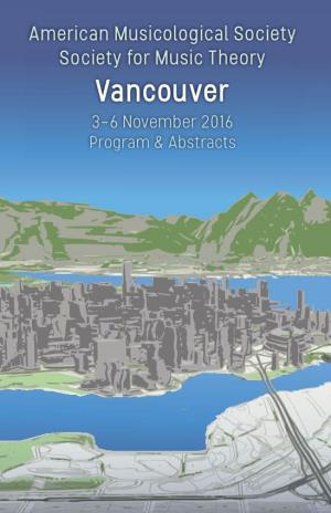 AMS/SMT Vancouver 2016 Abstracts Thursday Afternoon