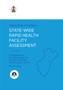 Cross River STATE-WIDE RAPID HEALTH FACILITY ASSESSMENT