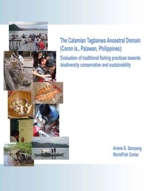 The Calamian Tagbanwa Ancestral Domain (Coron Island, Palawan