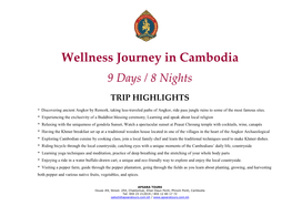 Wellness Journey in Cambodia 9 Days / 8 Nights