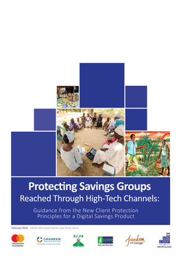 Protecting Savings Groups Reached Through High-Tech Channels: Guidance from the New Client Protection Principles for a Digital Savings Product