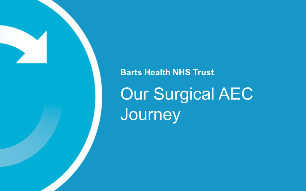 Our Surgical AEC Journey Background
