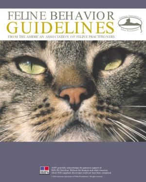 AAFP Feline Behavior Guidelines