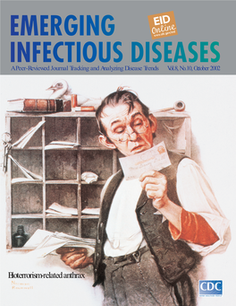 Bioterrorism-Related Anthrax in Index Medicus/Medline, Current Contents, Excerpta Medica, and Other Databases