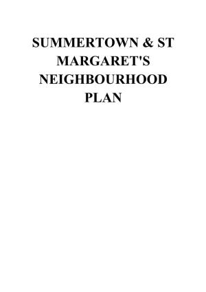 Summertown & St Margaret's Neighbourhood Plan