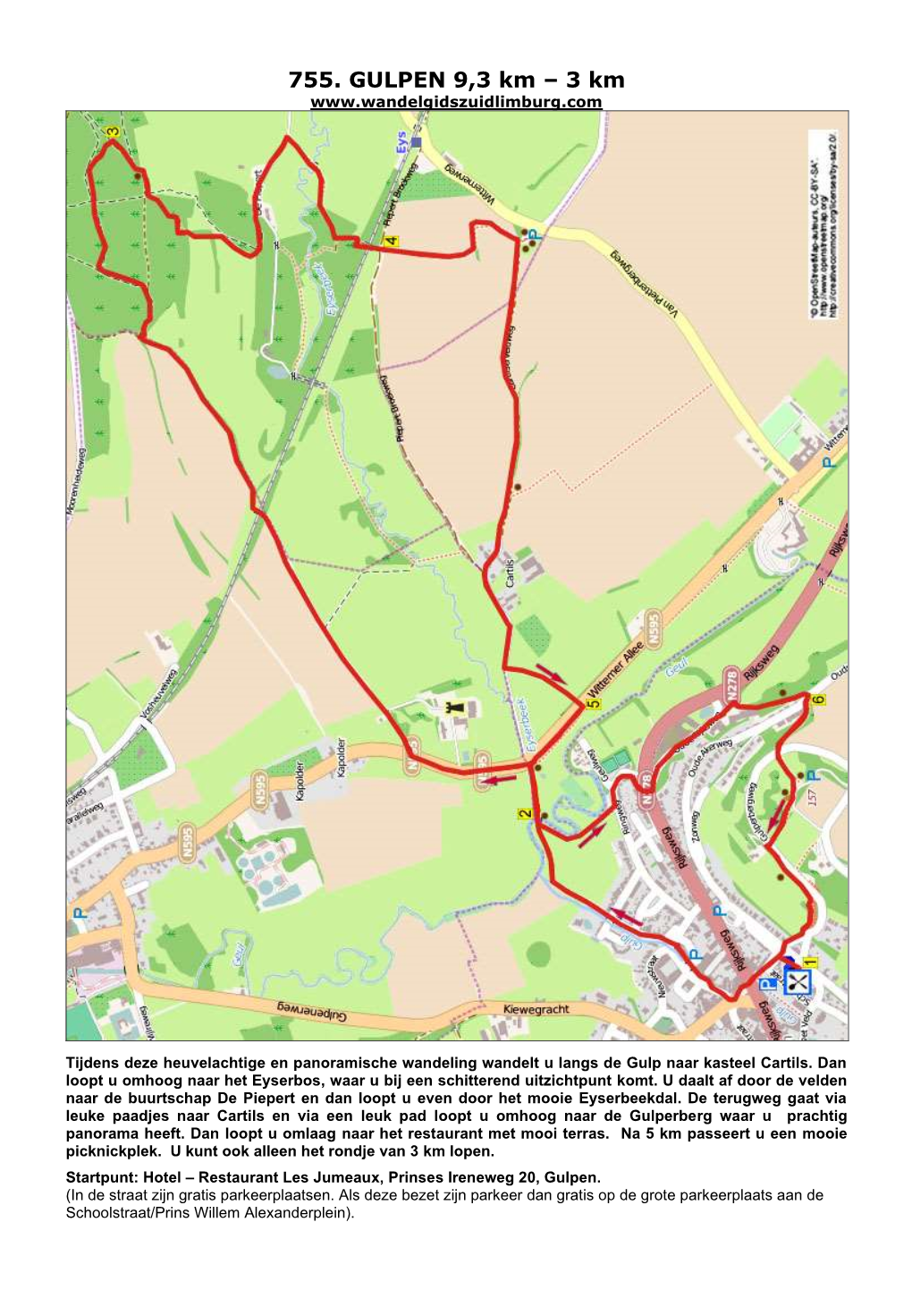 755. GULPEN 9,3 Km – 3 Km