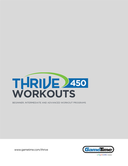 THRIVE 450 Workouts
