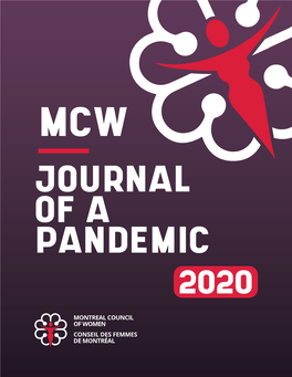 MCW Journal of a Pandemic 2020” Is in Itself a Historical Document in Time