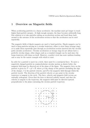 1 Overview on Magnetic Fields