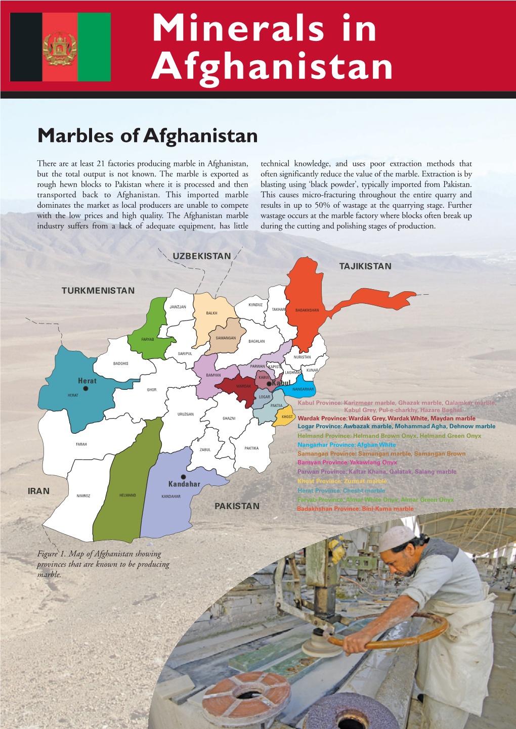 Minerals in Afghanistan