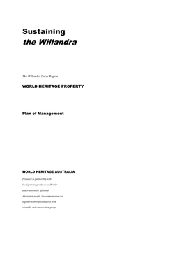 Sustaining-The-Willandra-Lakes-Region