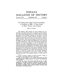 Indiana Magazine of History