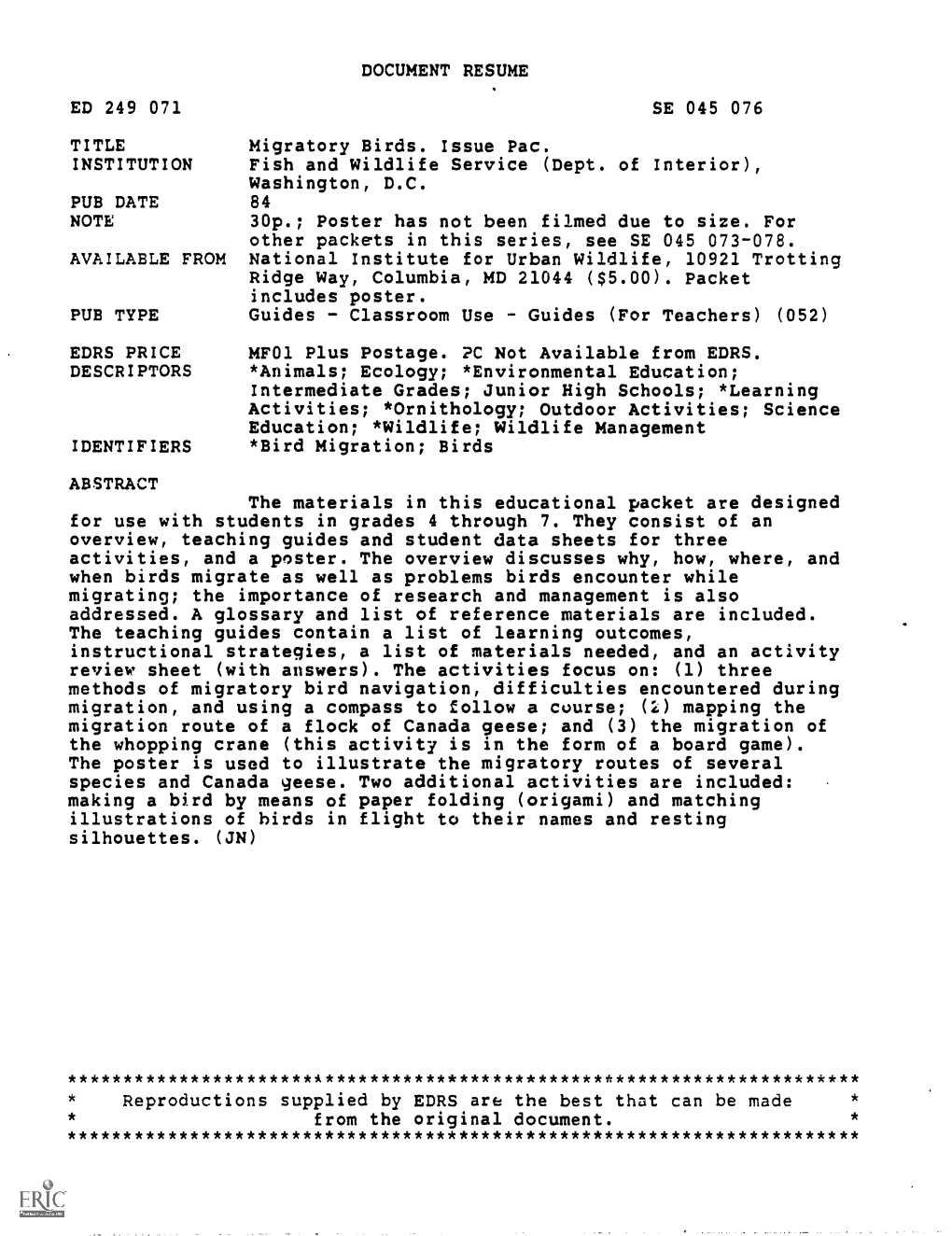 Methods of Migratory Bird Navigation, Difficulties Encountered During