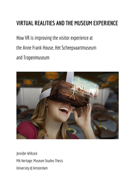 Virtual Realities and the Museum Experience