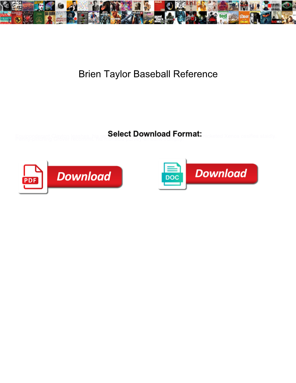 Brien Taylor Baseball Reference