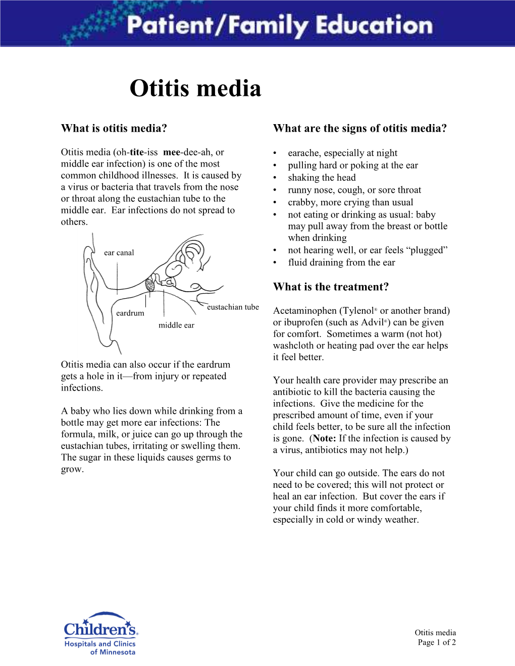 Otitis Media