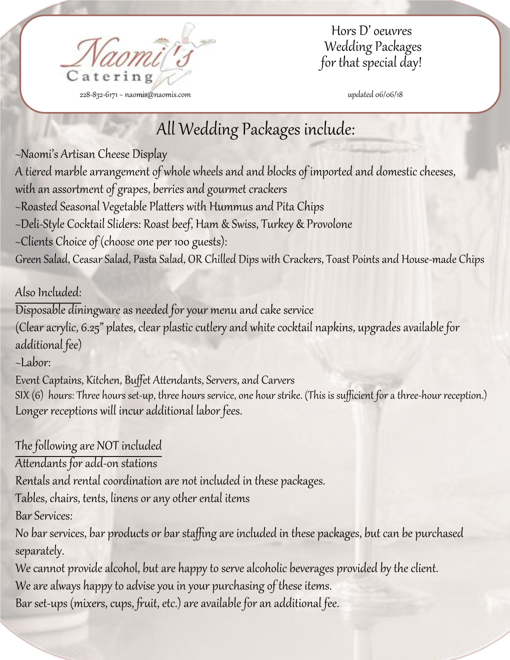 Wedding Packages Original Template Copy