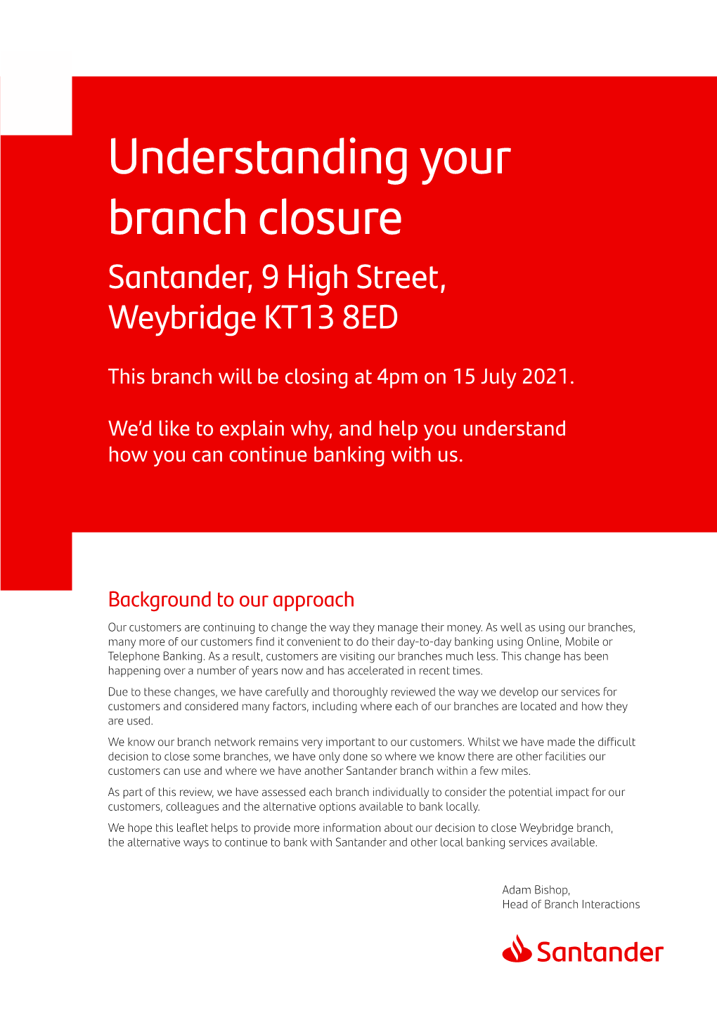 Weybridge Closure GENH2106IAFEB21H