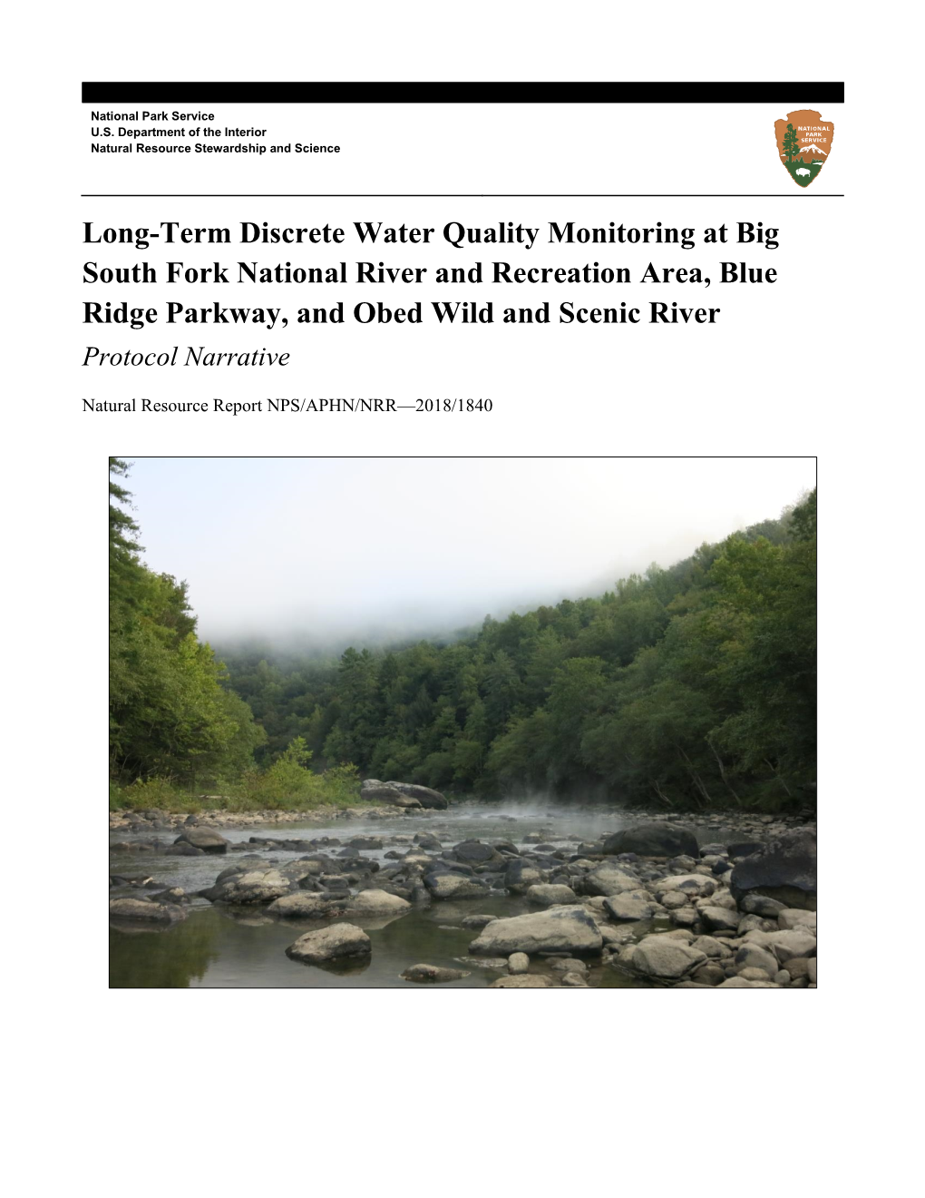 Long-Term Discrete Water Quality Monitoring at Big South Fork