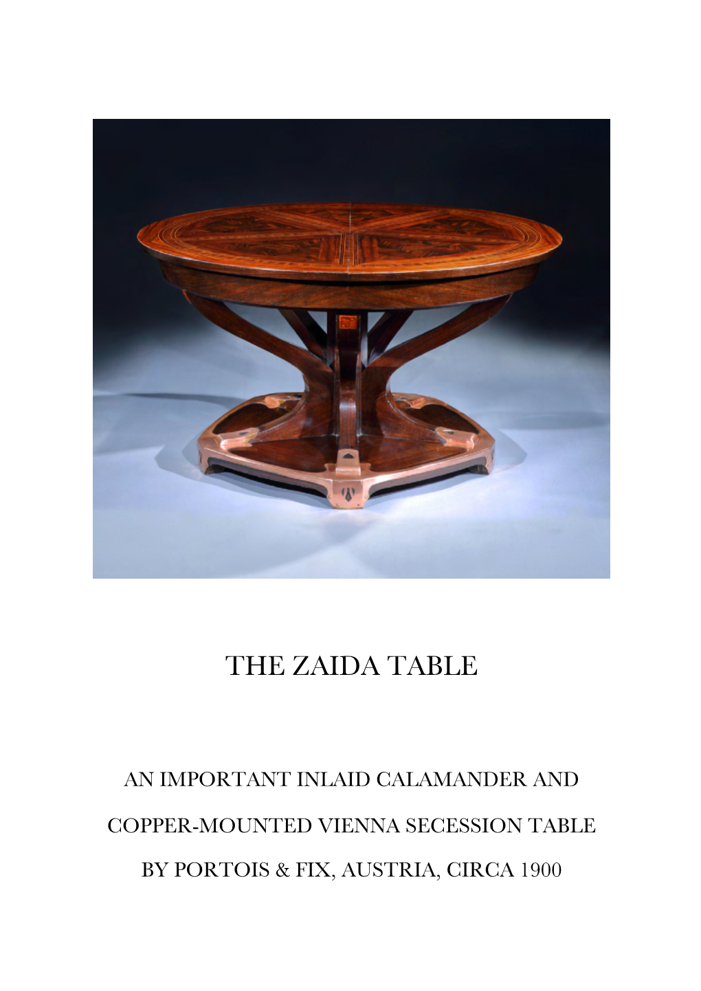 The Zaida Table