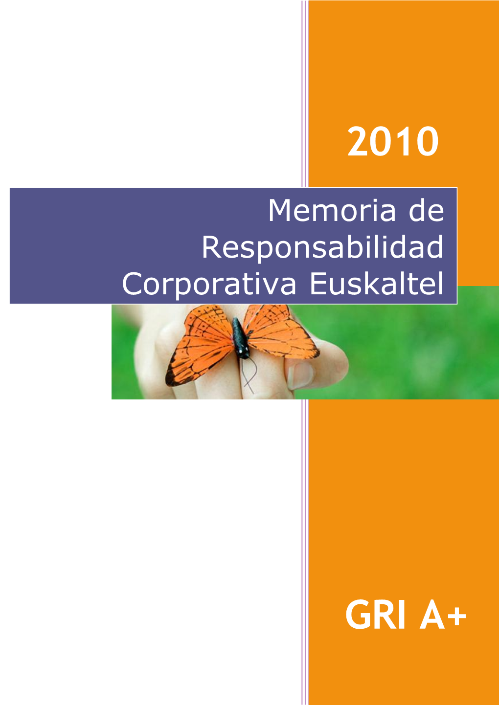 Memoria De Sostenibilidad Euskaltel