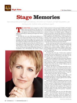 Stage Memories: Liz Callaway