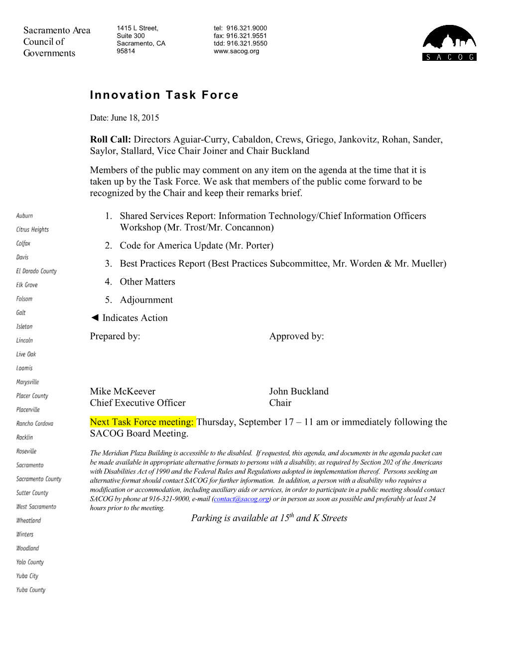 Innovation Task Force