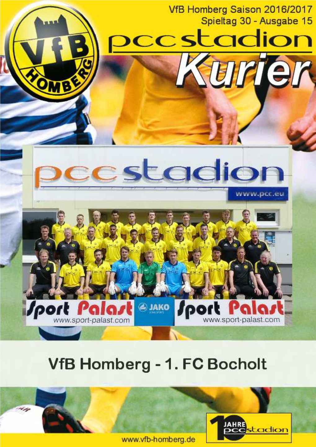 Vfb Homberg Kurier 20162017 15 Hp.Pub