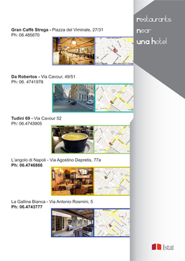 Restaurants Near UNA Hotel