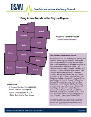Drug Abuse Trends in the Dayton Region