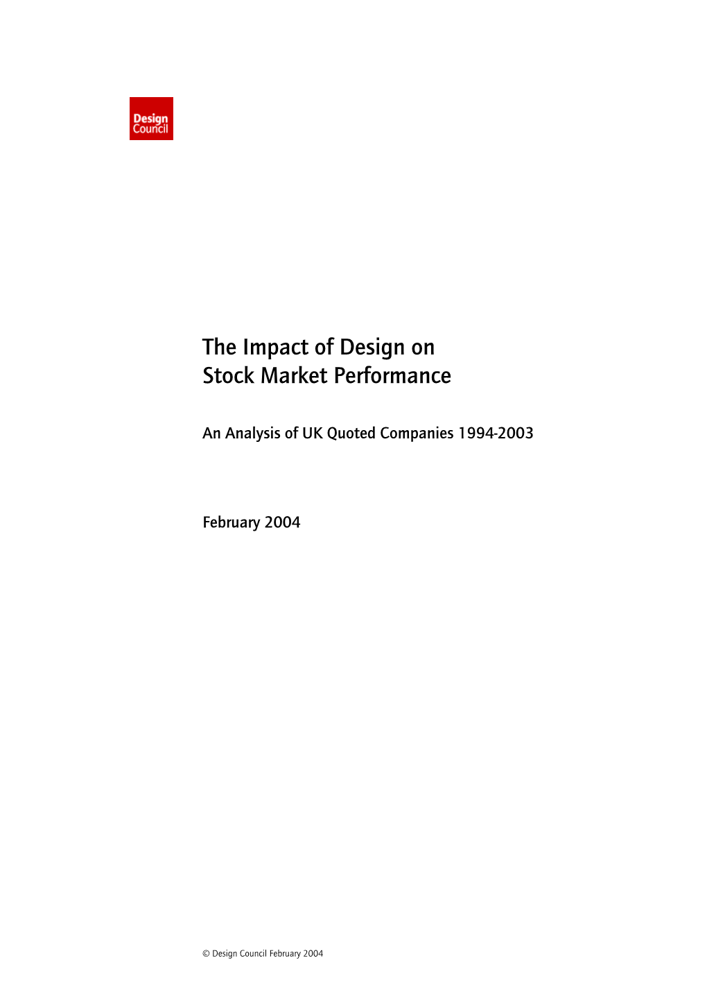 The Impact of Design on Corporate Performance