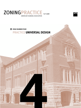 Zoning for Universal Design and Visitability