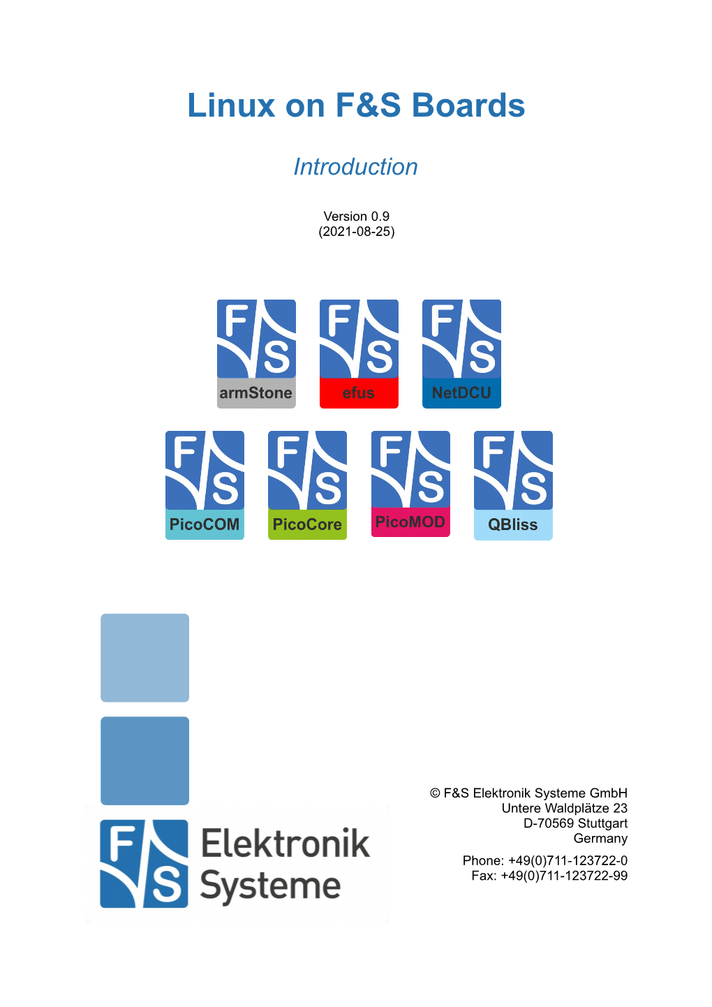 Linux on F&S Boards