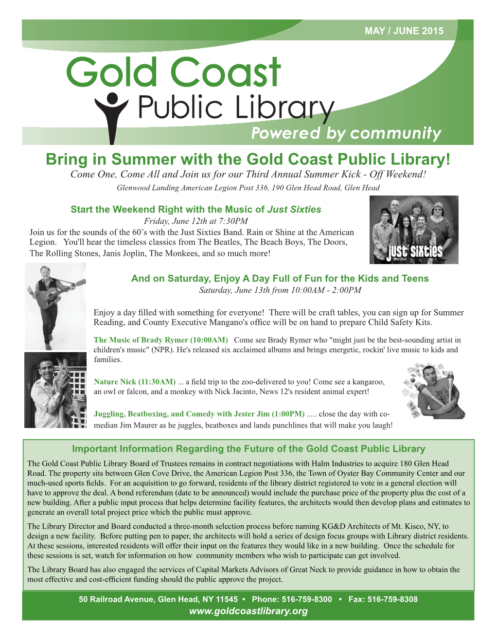 Bring in Summer with the Gold Coast Public Library!