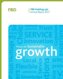 FBD Holdings Plc Annual Report 2011 Contents