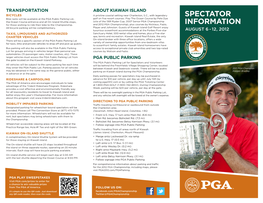 Spectator Guide