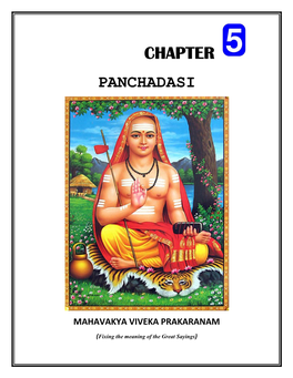 Chapter Panchadasi Mahavakya Viveka Prakaranam