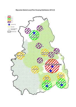 Wycombe District Local Plan Housing Distribution 2013-33