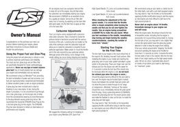 Losi 3.4 Engine User Manual