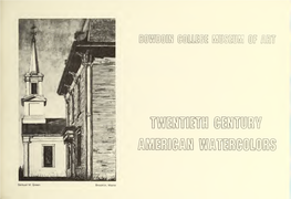 Twentieth Century American Watercolors