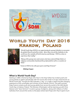 What Is World Youth Day?