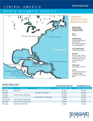 Download the Central America North Atlantic Service