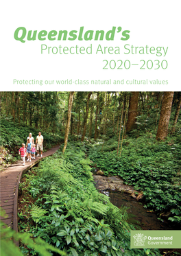 Queensland's Protected Area Strategy 2020–2030
