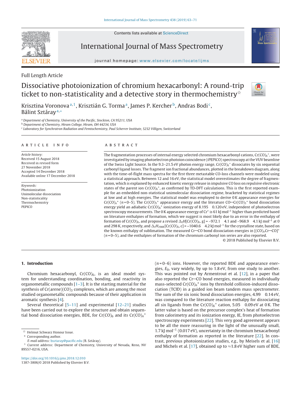 Dissociative Photoionization of Chromium Hexacarbonyl: a Round-Trip Ticket to Non-Statisticality and a Detective Story in Thermo